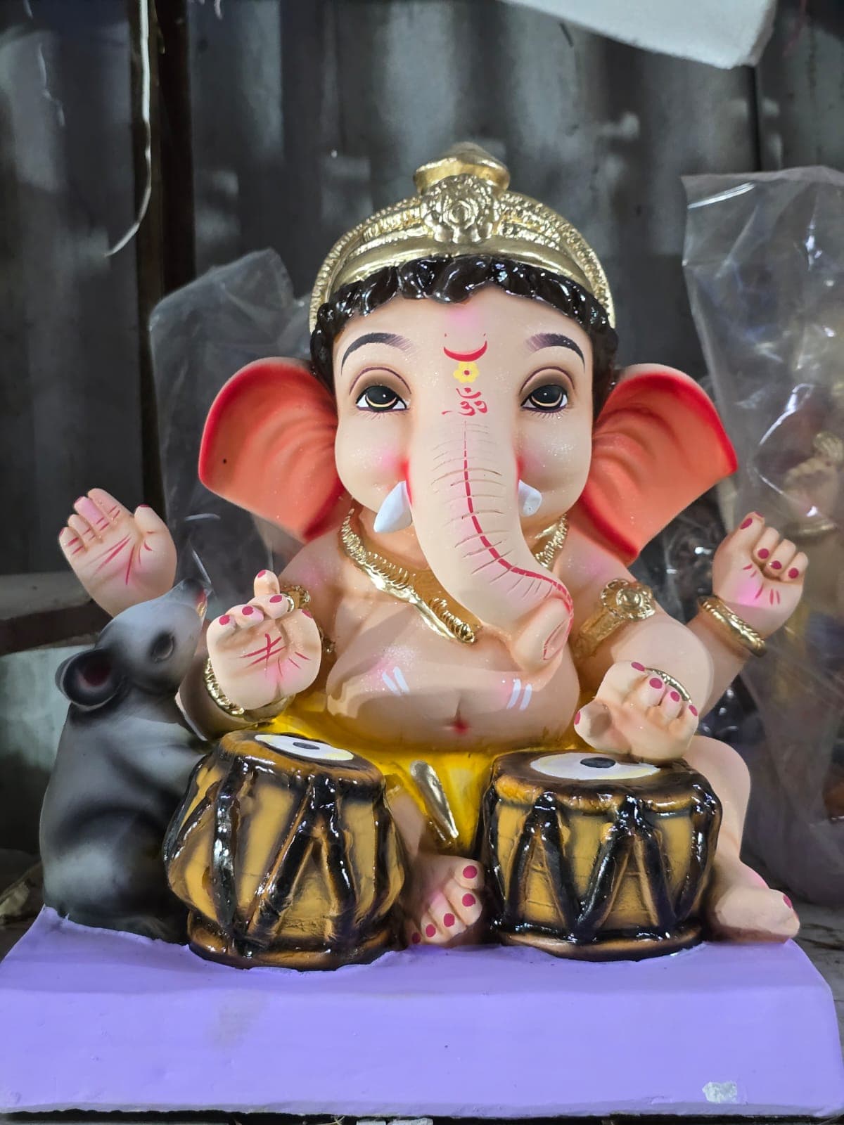 Ganesha Idol 19 (GSK-019) handcrafted Ganesha idol