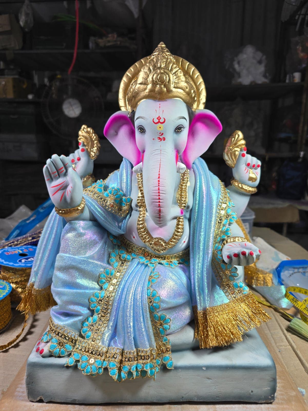 Ganesha Idol 35 (GSK-035) handcrafted Ganesha idol